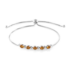 Citrin-Silberarmband