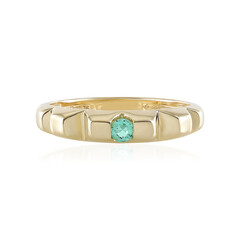 Russischer Smaragd-Goldring (de Melo)