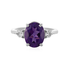 Sibirischer Amethyst-Silberring