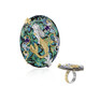 Abalone-Muschel-Silberring (Gems en Vogue)