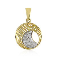 I4 (J) Diamant-Goldanhänger (Ornaments by de Melo)