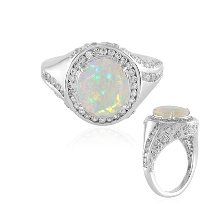 Welo-Opal-Silberring (de Melo)