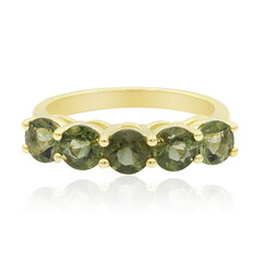 Moldavit-Goldring