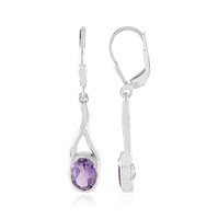 Amethyst-Silberohrringe