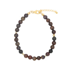 Pietersit-Silberarmband