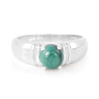 Malachit-Herren-Silberring