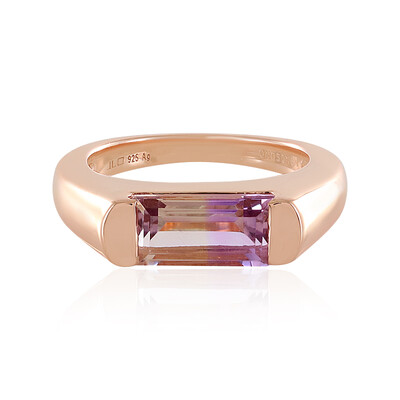 Ametrin-Silberring (MONOSONO COLLECTION)