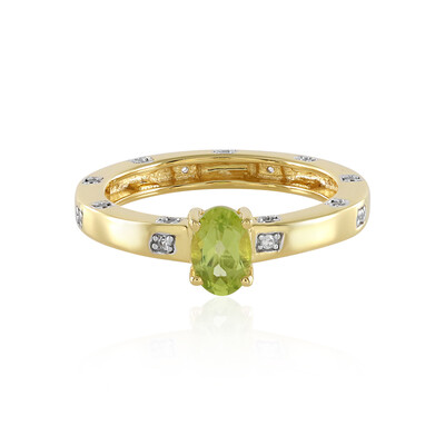 Peridot-Silberring