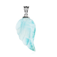 Larimar-Silberanhänger
