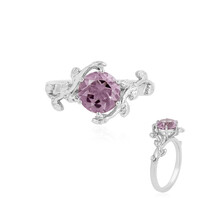 Lavendel-Amethyst-Silberring