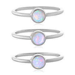 Welo-Opal-Silberringe