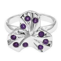 Sambia-Amethyst-Silberring