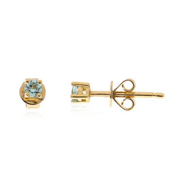 Paraiba-Turmalin-Goldohrringe