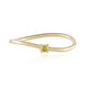 Gelber SI2 Brillant-Goldring