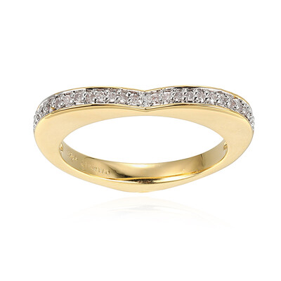 I3 (I) Diamant-Messingring (Juwelo Style)