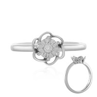 I4 (J) Brillant-Silberring