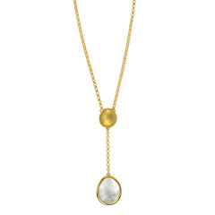 Perlmutt-Silbercollier