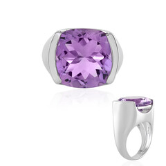Lavendel-Amethyst-Silberring