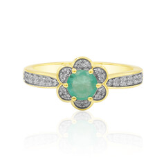 Tansania-Smaragd-Goldring