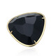 Schwarzer Achat-Silberring