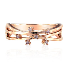 Pinkfarbener I3 Argyle-Brillant-Goldring (Mark Tremonti)