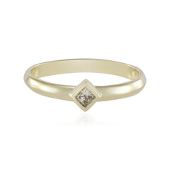 I2 Schokoladen-Diamant-Goldring