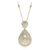 SI2 (H) Diamant-Goldhalskette (CIRARI)