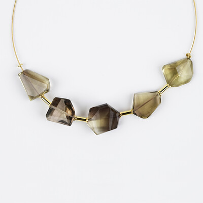 Limonen-Quarz-Collier