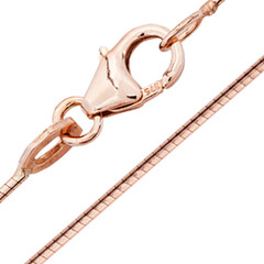 375er Roségold-Tondakette - 45 cm - 2,6 g