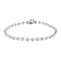 SI2 (G) Brillant-Platinarmband