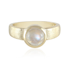 AAA-Regenbogen-Mondstein-Goldring (Adela Gold)