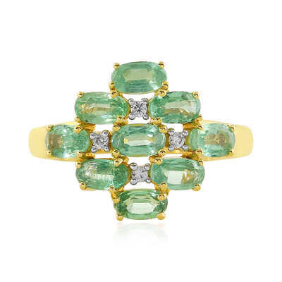 Mint-Kyanit-Silberring