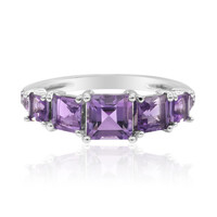 Amethyst-Silberring