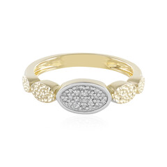 I2 (I) Diamant-Silberring