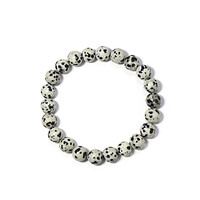 Dalmatiner-Jaspis-Armband