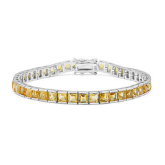 Citrin-Silberarmband