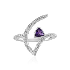 Sibirischer Amethyst-Silberring (de Melo)