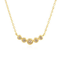 I3 Champagner-Brillant-Silbercollier