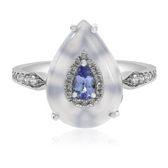 AAA-Tansanit-Goldring (CIRARI)