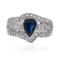 Ceylon-Saphir-Goldring (CIRARI)
