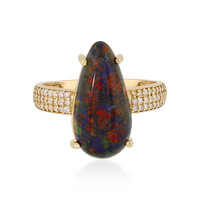 Andamooka-Matrix-Opal-Goldring (AMAYANI)