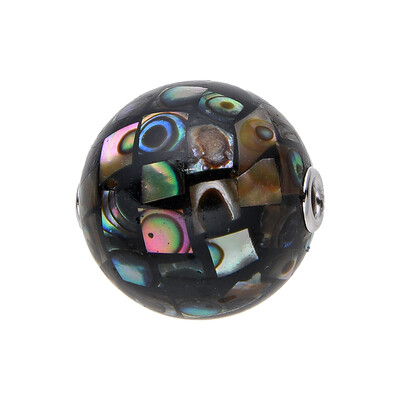 Abalone-Muschel-Silberanhänger (MONOSONO COLLECTION)