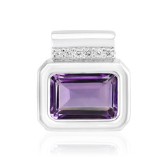Bolivianischer Amethyst-Silberanhänger