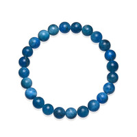 Blauer Apatit-Armband
