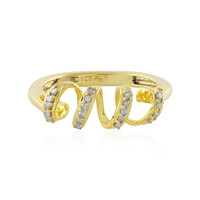 I4 (J) Diamant-Silberring