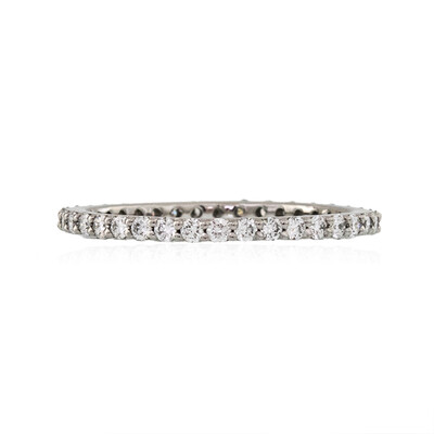 Lupenreiner (F) Brillant-Platinring (LUCENT DIAMONDS)