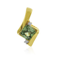 Madagaskar-Demantoid-Goldanhänger (John Ferry)
