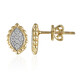 SI1 (G) Brillant-Goldohrringe (Annette)