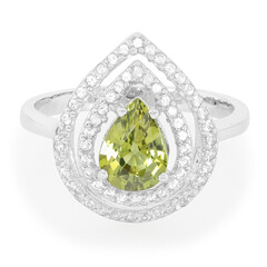 Brasilianischer Chrysoberyll-Silberring