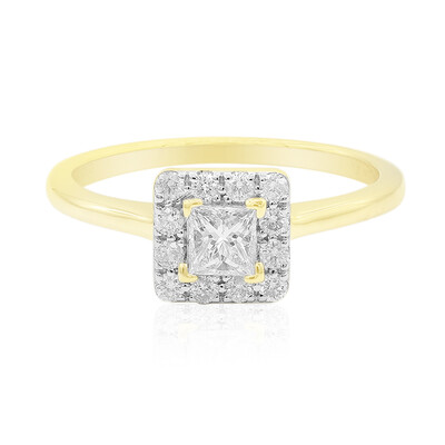 SI1 (G) Diamant-Goldring (Annette)